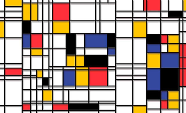 Artículos De Decoración Inspirados En Piet Mondrian