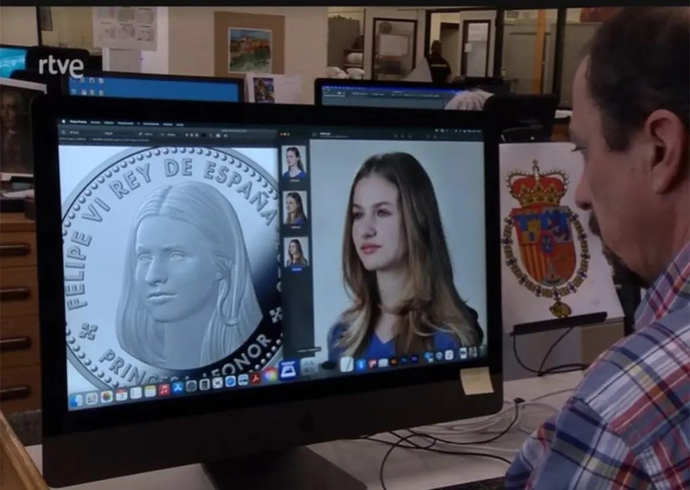moneda princesa leonor