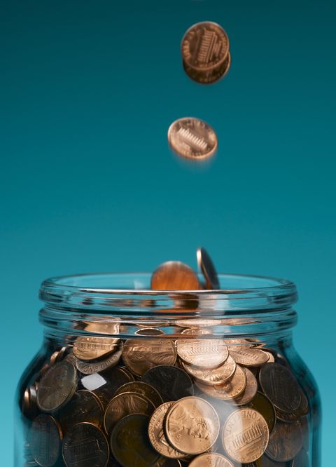 money saving tips coins