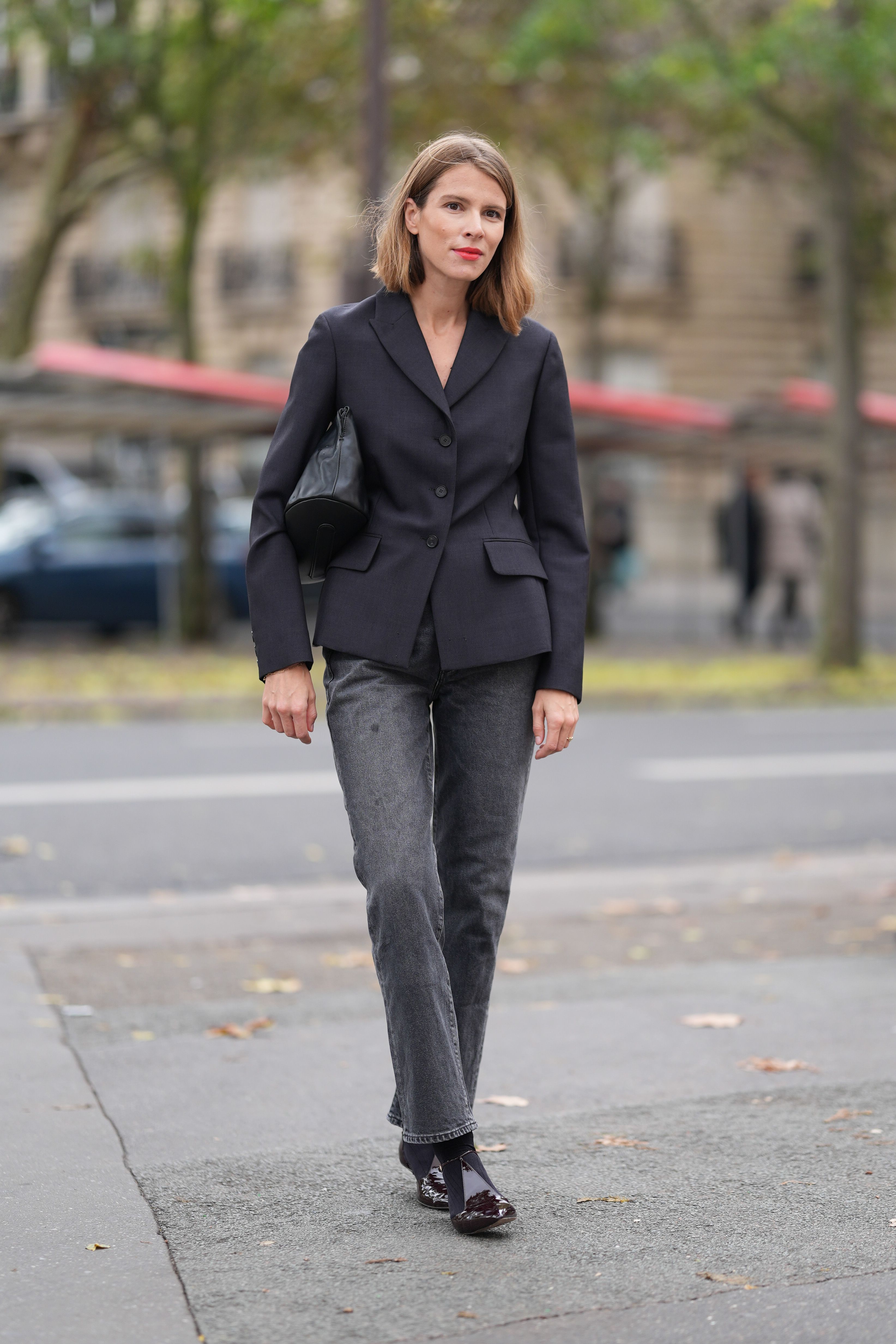 Ladies wool blazer uk online