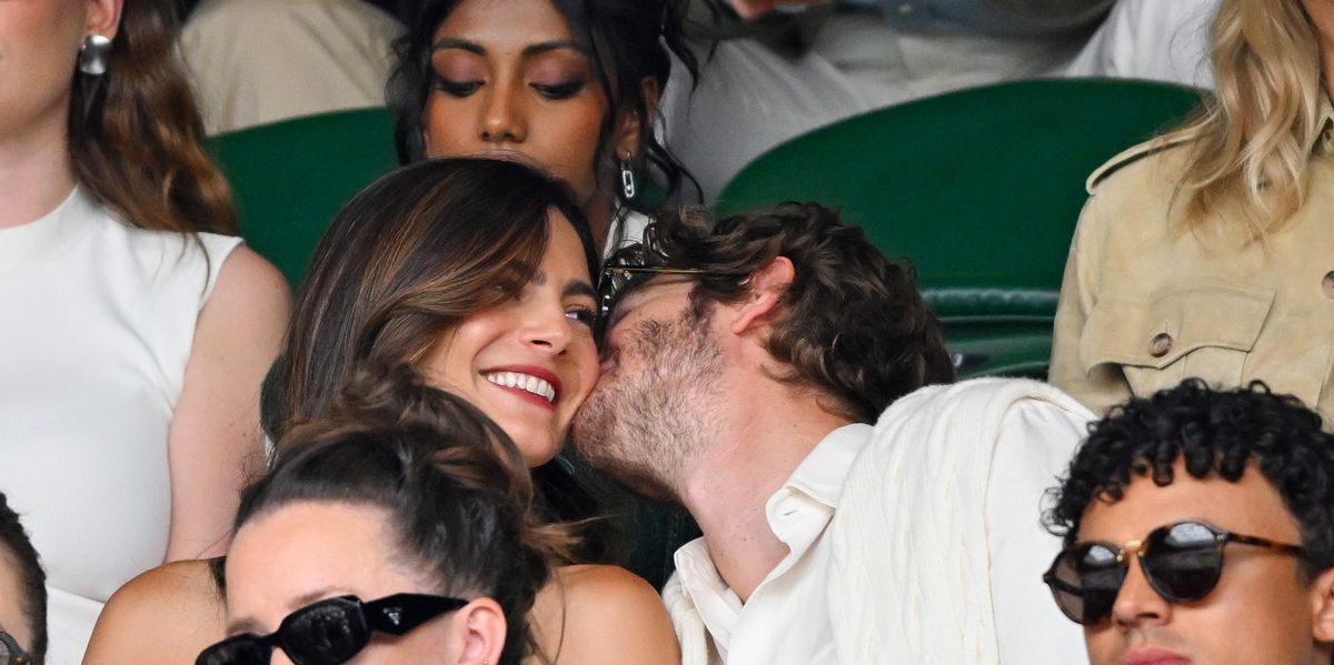 Andrew Garfield and Monica Barbaro Made a Super Cute Appearance at Wimbledon