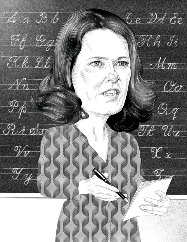 monica corcoran harel, writer, cursive writing