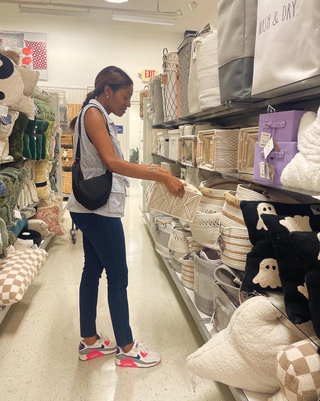 shopping for home decor and storage solutions