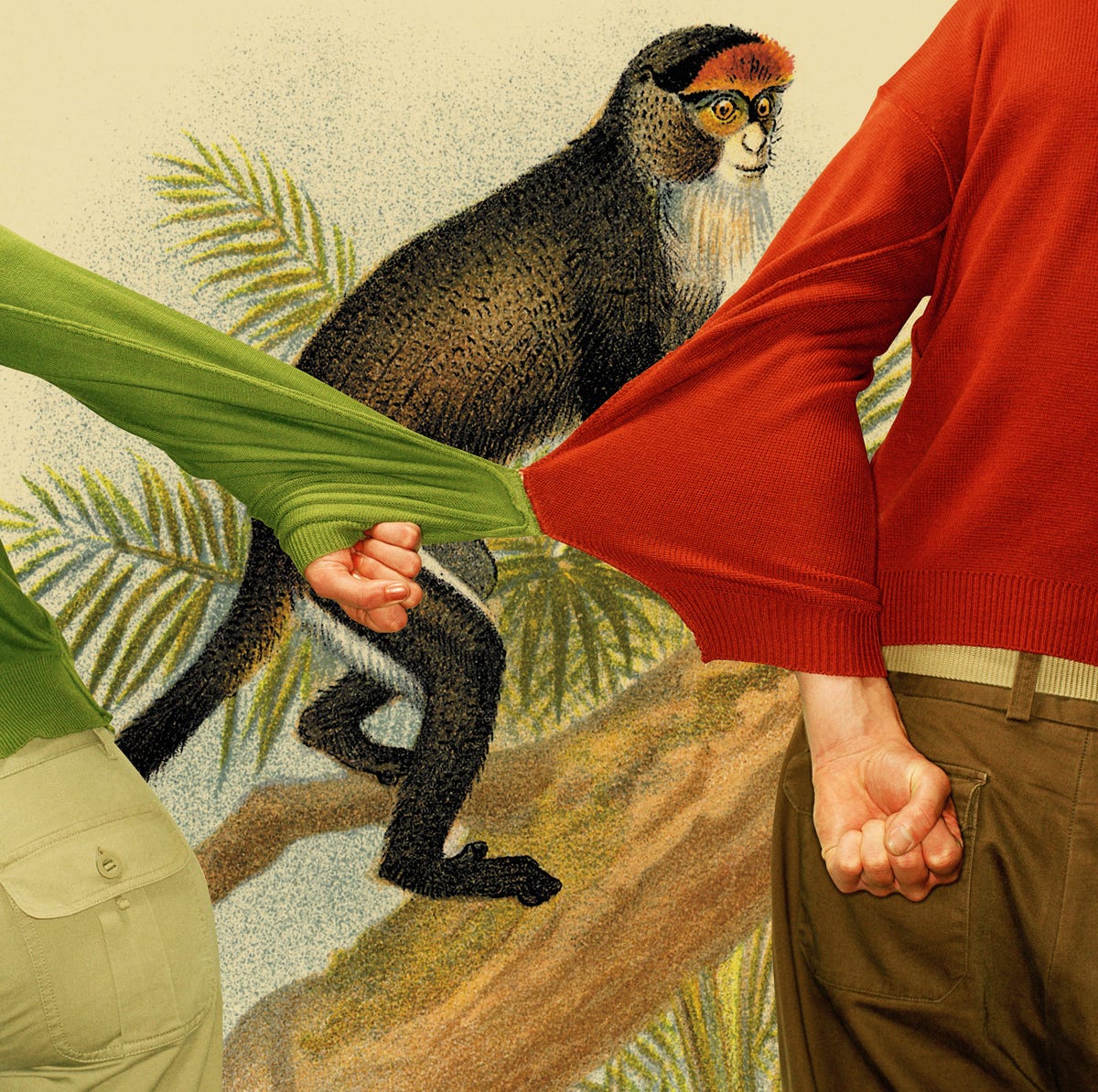 monkey-barring monkey barring