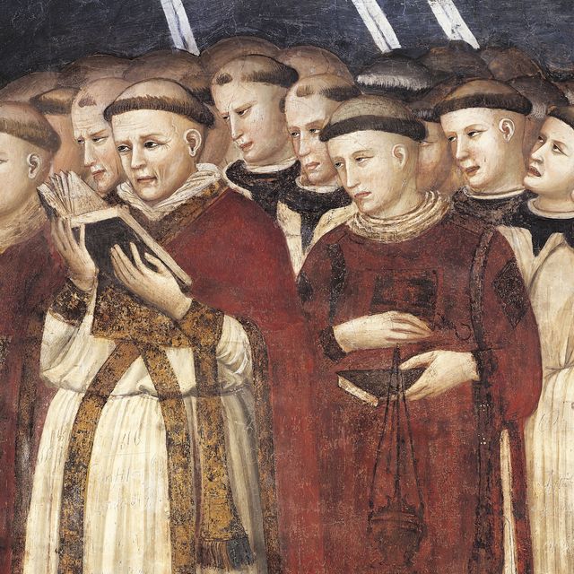 biddende monniken