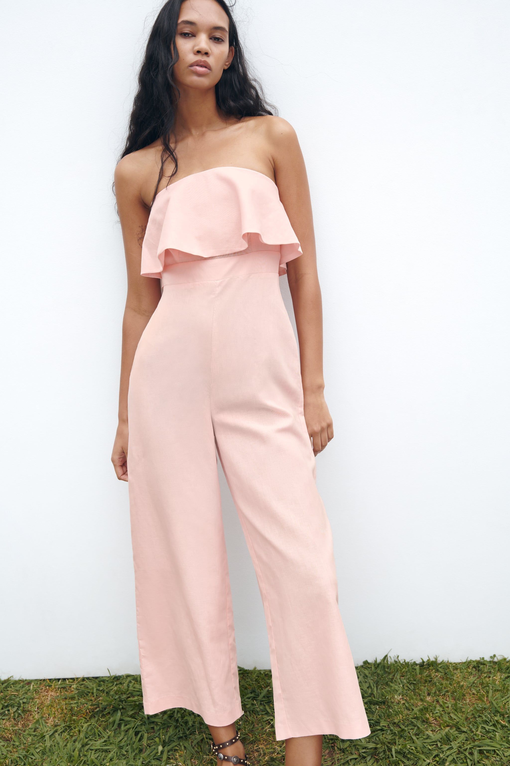 Mono rosa online zara