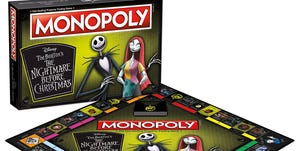 'the nightmare before christmas' monopoly