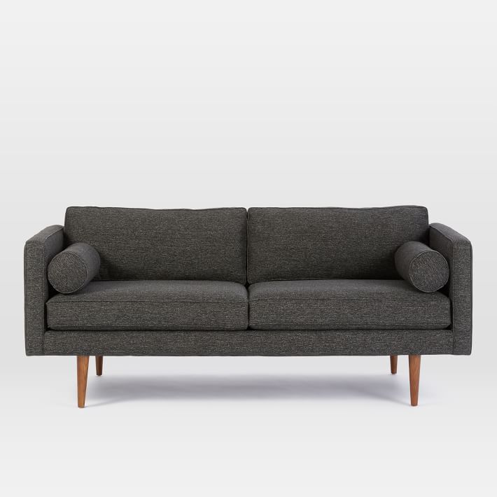 West elm outlet mid century couch