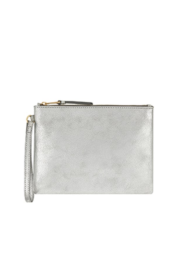 Monsoon silver bag