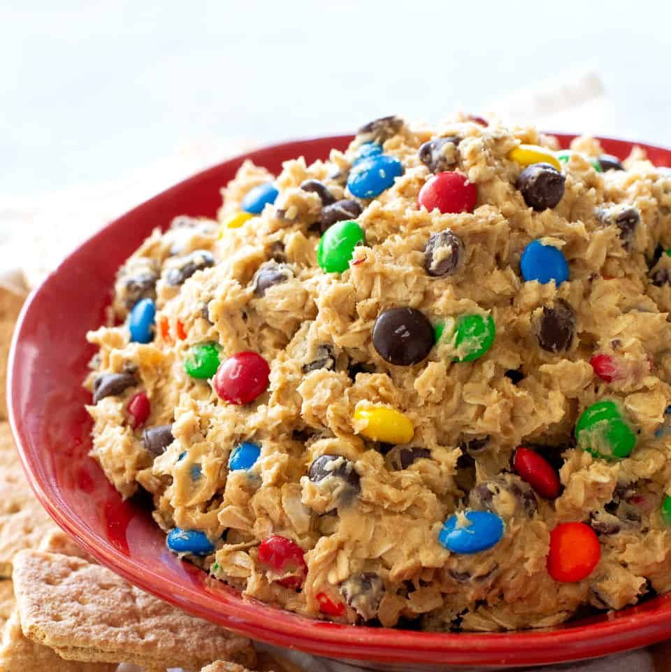 monster cookie dough dip