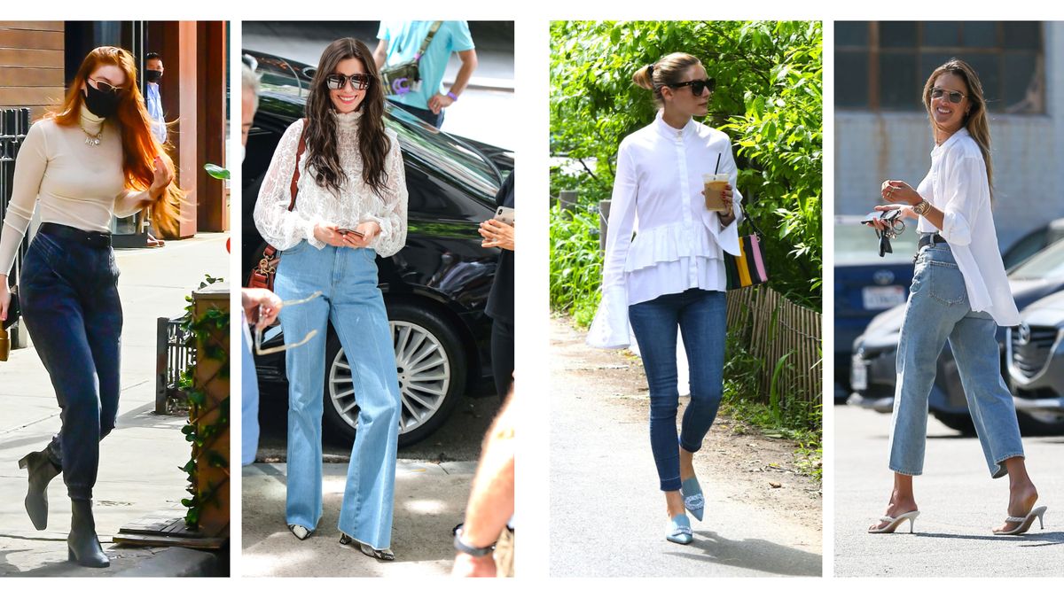 3 looks con 'jeans' acampanados adaptados a las tendencias