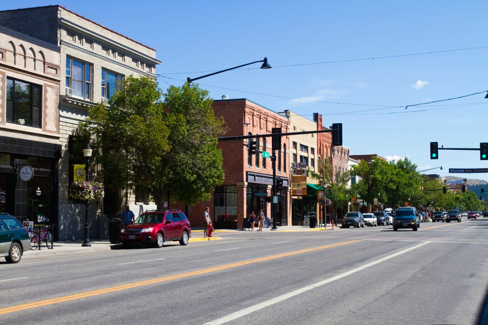 usa, montana, bozeman, business area