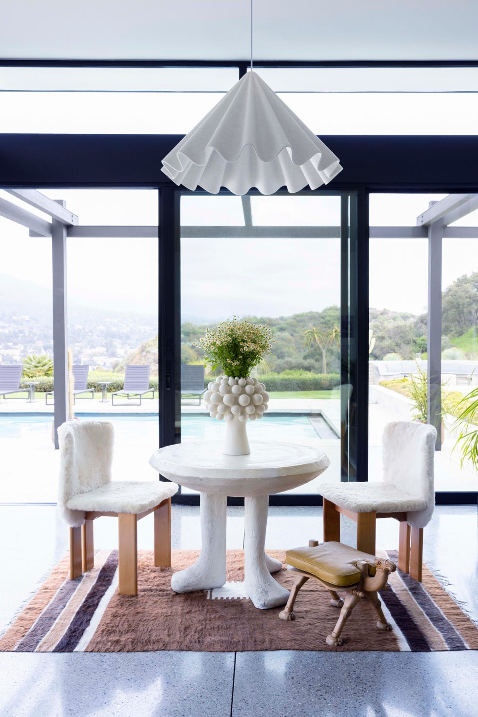 table and chairs