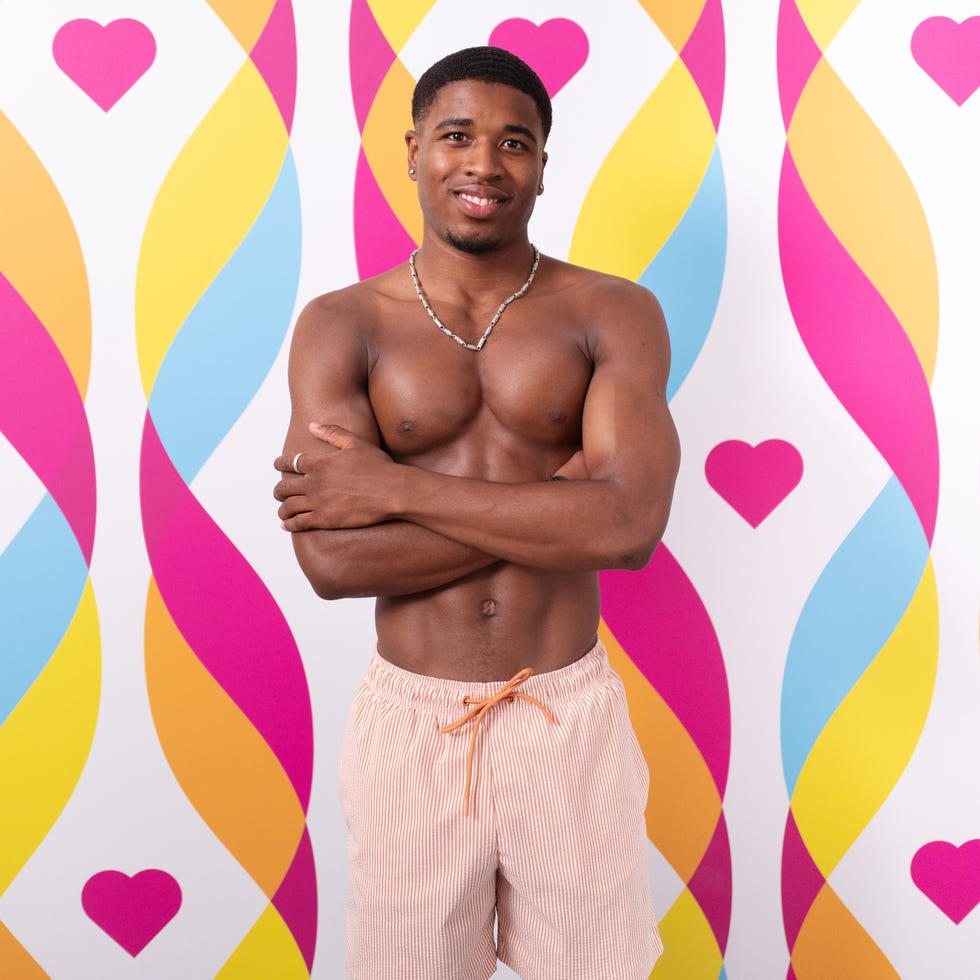 montel mckenzie love island 2023 bomb portrait, love island 2023, love island 2023 montel, love island montel