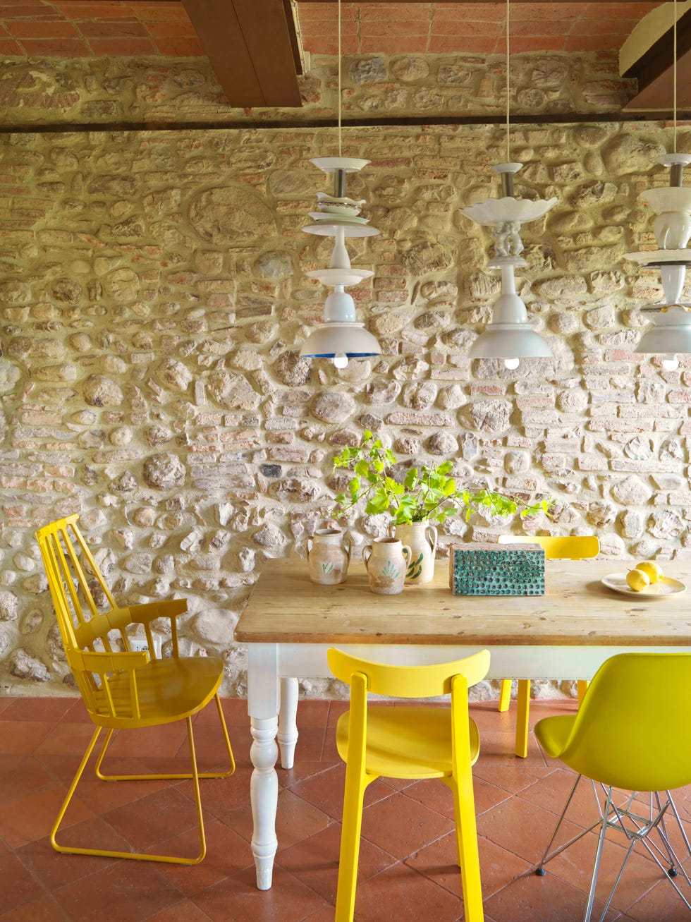 monteleone house umbria mads mogensen kitchen yellow