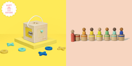 the kiwico lockbox and lovevery peg people set are two good housekeeping picks for best montessori toys for 2 year olds