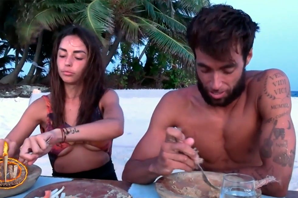 La noche más íntima de Anita y Montoya en 'Supervivientes'
