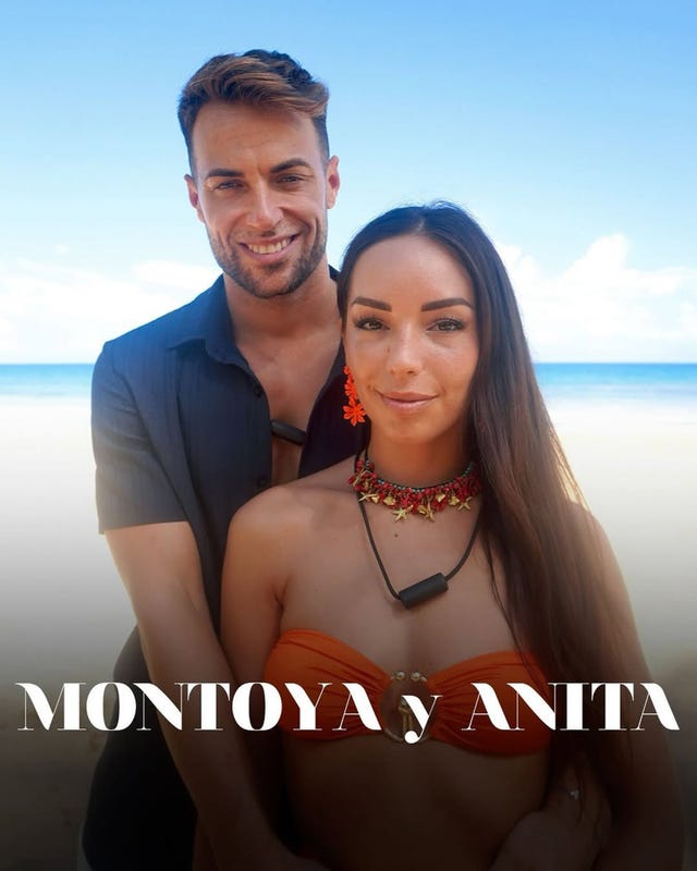 foto oficial de montoya y anita williams en la isla de las tentaciones 8