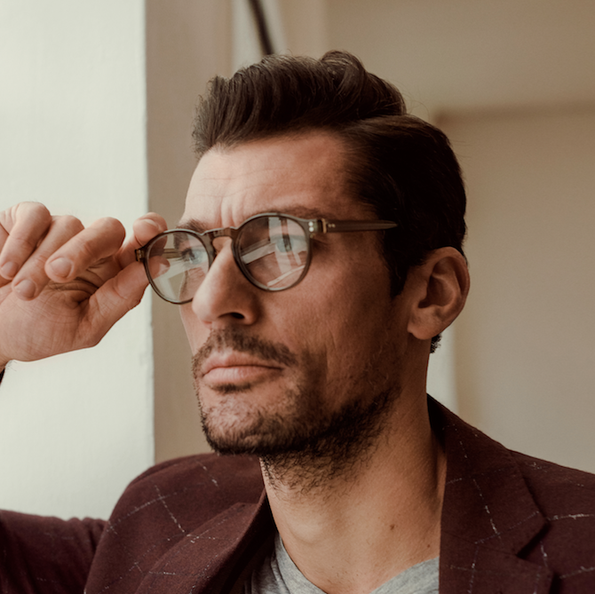 Gafas de vista redondas para hombre | GIORGIO ARMANI Hombre