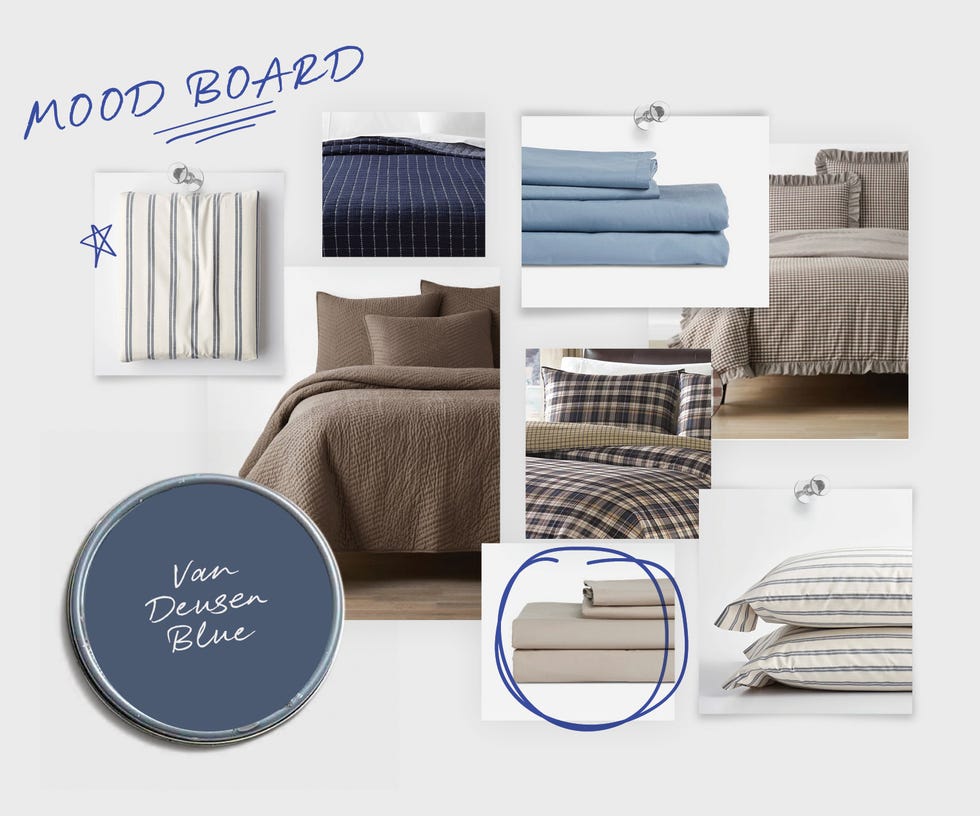 scandinavian sleep method mood board