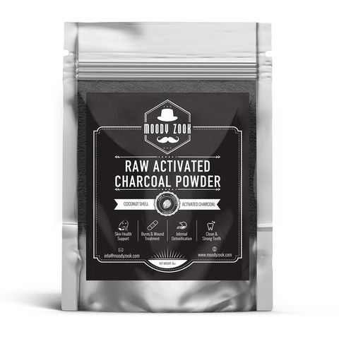 Activated Charcoal Powder by Moody Zook