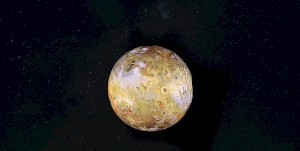satellite images of moons