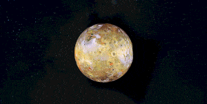 satellite images of moons