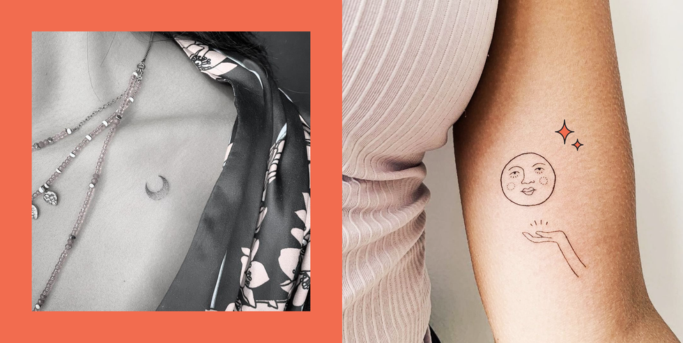 50 Moon Tattoo Ideas You Need to Screenshot Rn - Features -