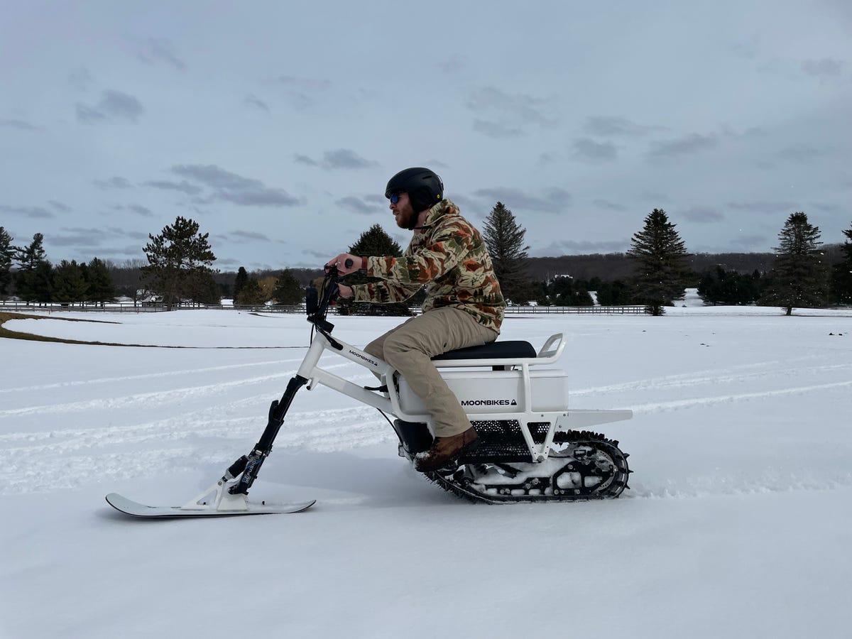 THE SNOW-GO SNOW BIKE TEST & REVIEW! 