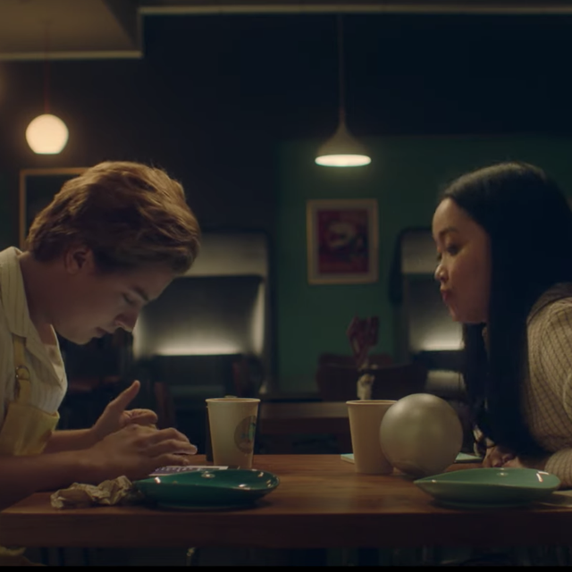 the trailer for “moonshot” starring lana condor and cole sprouse just landed