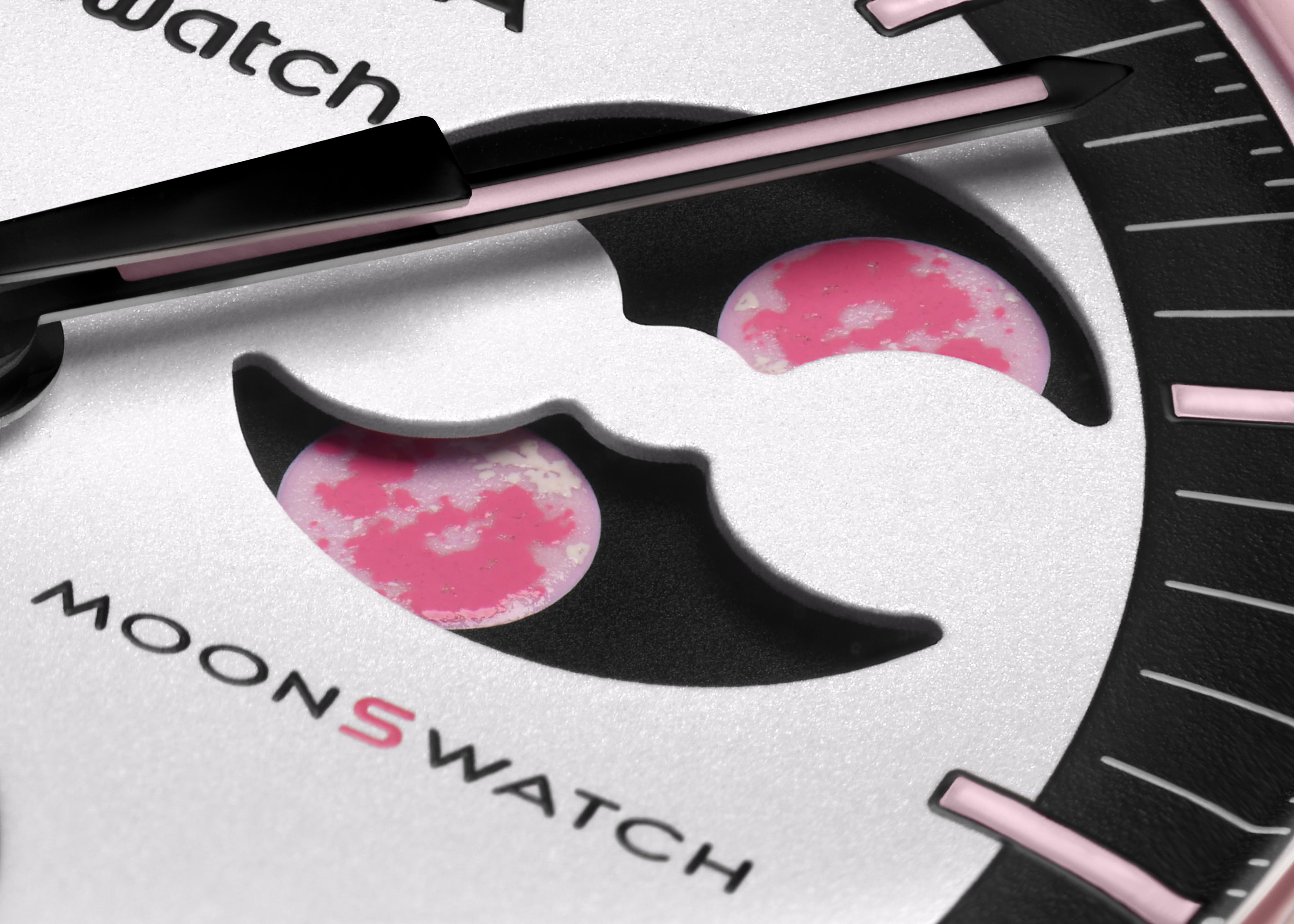 ムーンスウォッチ⭐︎Mission to the Pink Moon⭐︎オメガ MISSION TO THE PINK MOONPHASE - Bioceramic MoonSwatch Collection