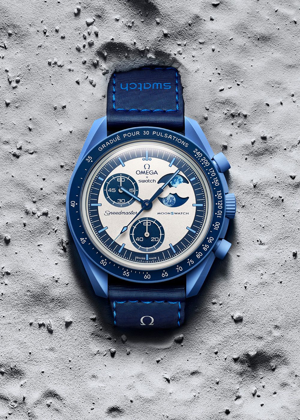 The Super Blue Moon Omega x Swatch MoonSwatch is Only Available for 19 Days