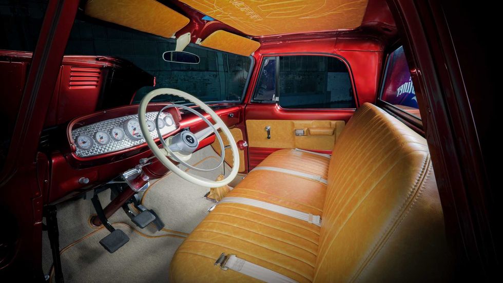 Mopar Lowliner Concept Dodge D200-series de 1968 interior