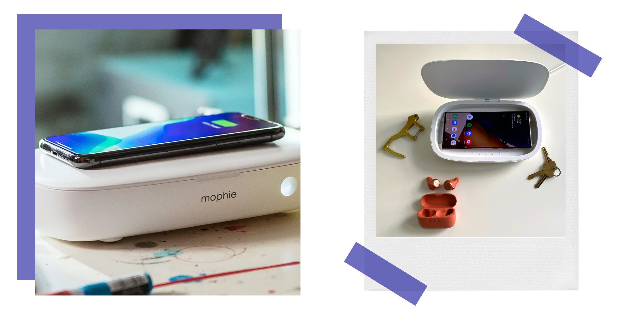 Mophie UV Sanitizer, un boitier qui permet de désinfecter les Smartphones  grâce à la technologie UV - NeozOne