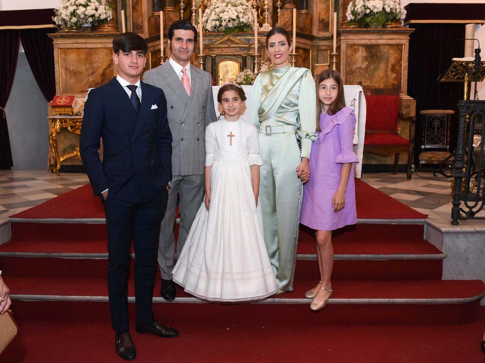 morante de la puebla con su familia