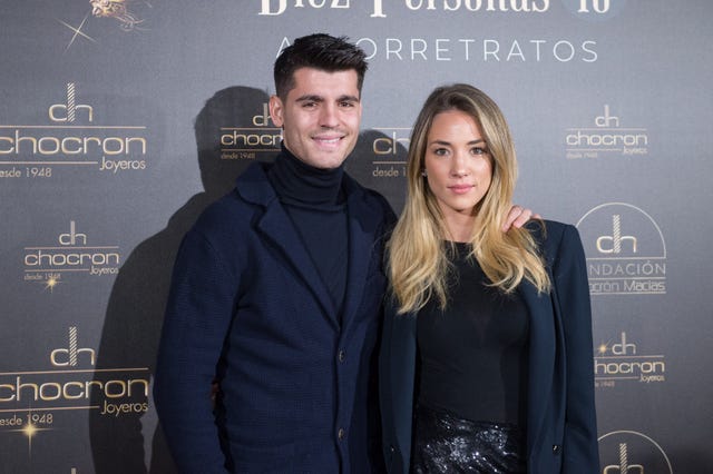 Álvaro morata y alice campello