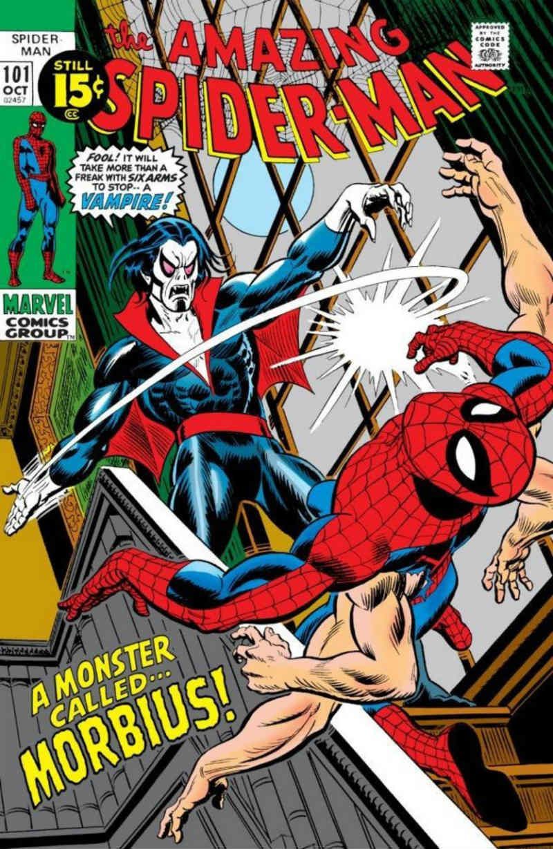 Morbius Comic Spider-Man