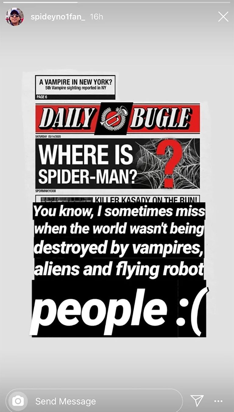 instagram de marvel para mostrar la conexion entre morbius y venom