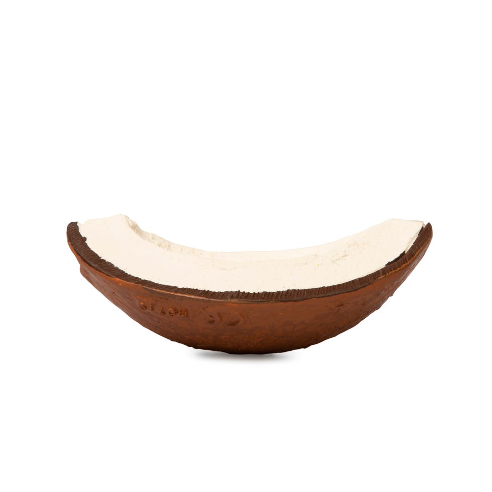 Mordedor ecológico con forma de coco