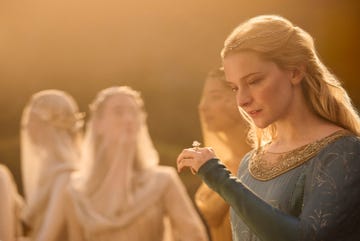 morfydd clark as galadriel, lord of the rings the rings of power season 2