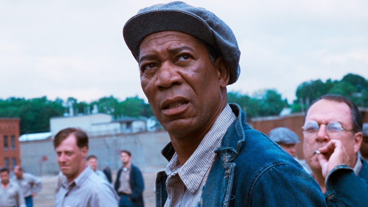 Video player poster image preview for El emotivo discurso de Morgan Freeman en 'Cadena perpetua'