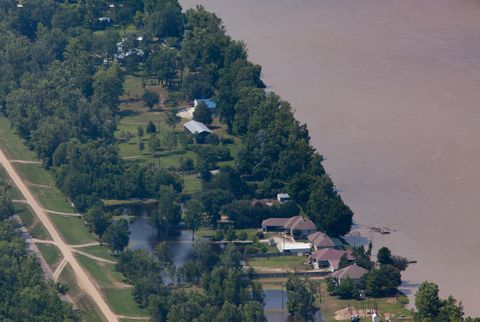 USA - Flooding - Mississippi River