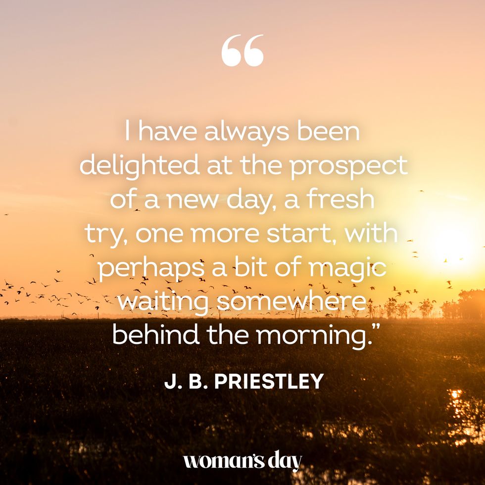 special good morning quotes by j b priestly