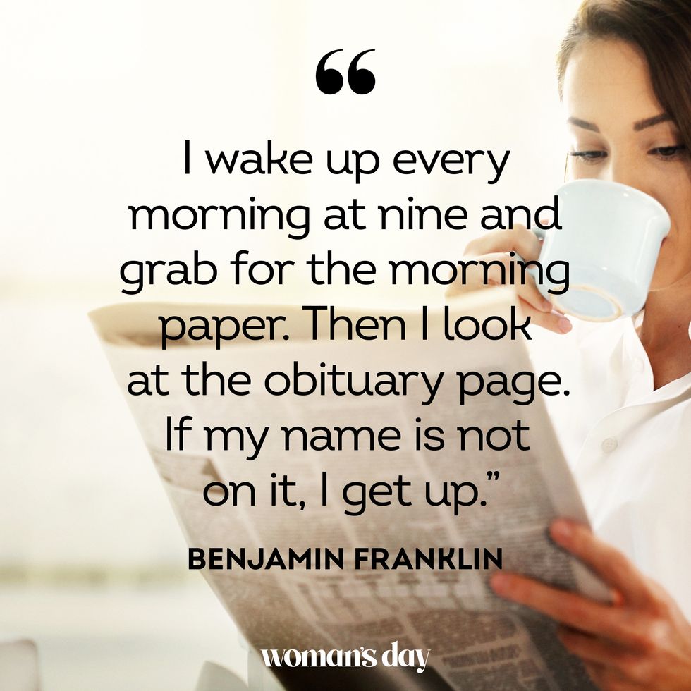 special good morning quotes by benjamin franklin