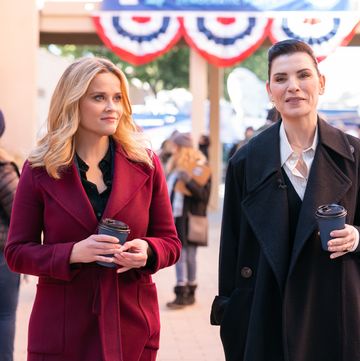 the morning show season 2  reese witherspoon as bradley, julianna margulies as laura