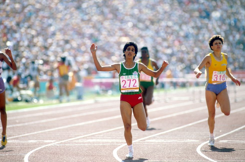 athletics 1984 los angeles olympics womens 400m hurdles
