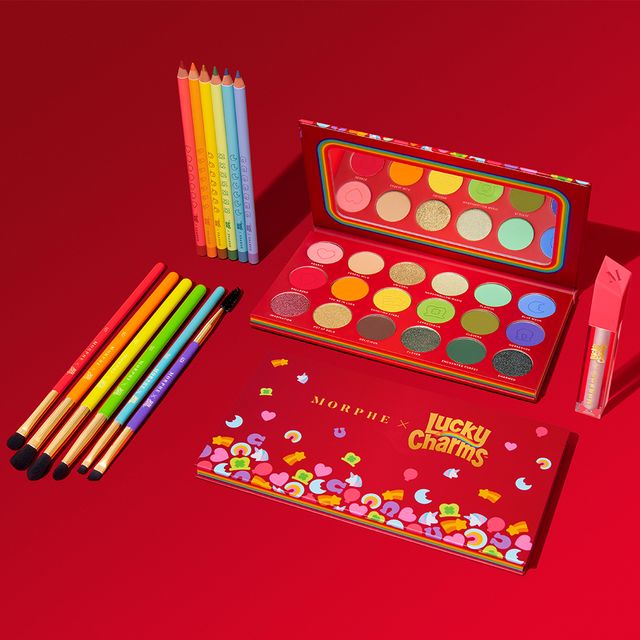 morphe cosmetics x lucky charms makeup collection