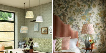 pooky and morris and co new floral lampshades