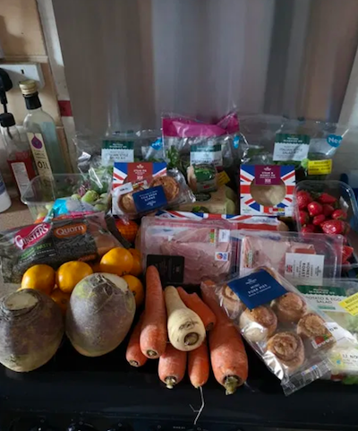 Morrison Food Boxes for 3.09 from Too Good to Go App