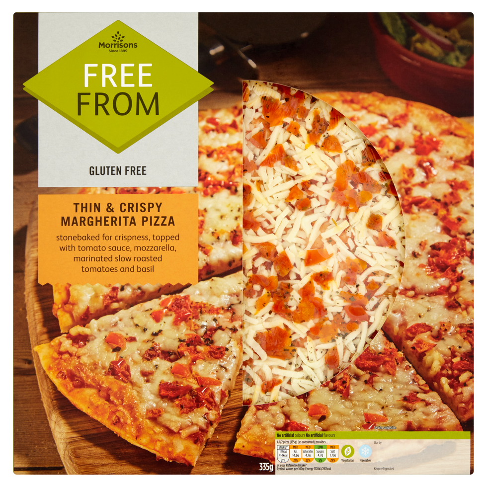 Morrisons gluten free pizza